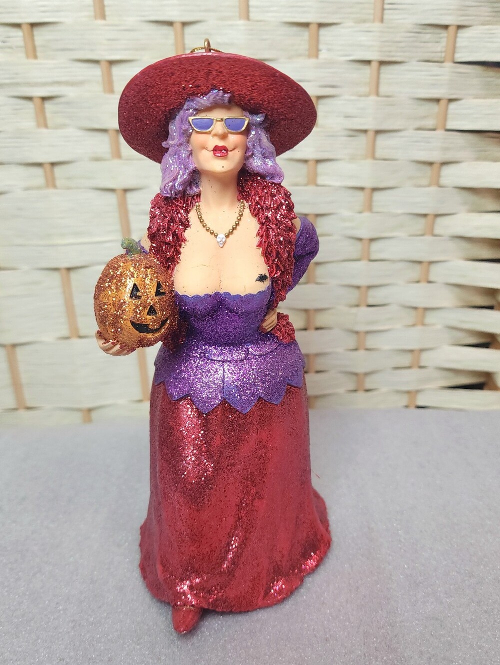 2006 Halloween December Diamonds Miss Thang Sexy Witch 5590019 Ornament